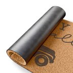 Happy Fall Y'all Doormat - Rustic Pumpkin Truck Welcome Mat