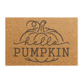 Hello Pumpkin Doormat — Fall Welcome Coir Mat