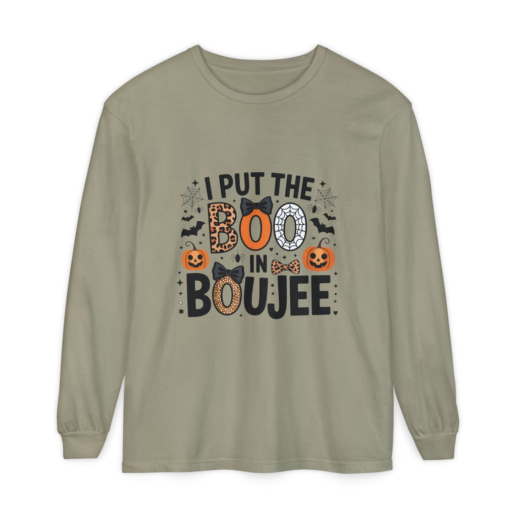 I Put the Boo in Boujee Long Sleeve Tee