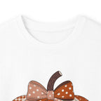 Fall Patchwork Pumpkin Long Sleeve Tee
