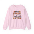 Crewneck Sweatshirt — "Little Pumpkin with a Whole Lotta Spice" Fall Graphic